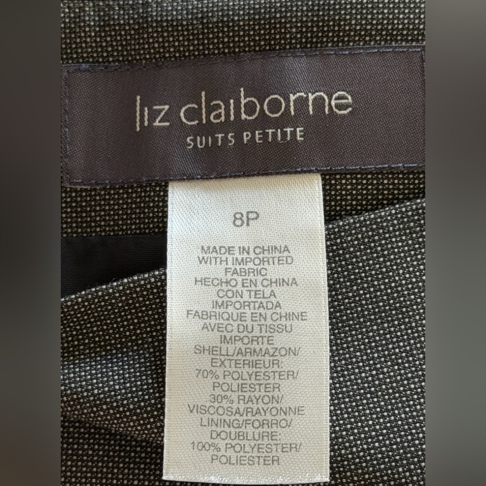 Liz Claiborne suits petite size 8P bussines casual skirt - Picture 3 of 11